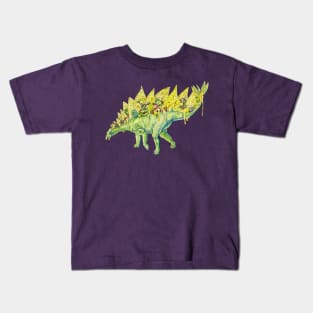 Nacho Stegosaurus Kids T-Shirt